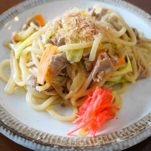 簡単！和風醤油焼うどん